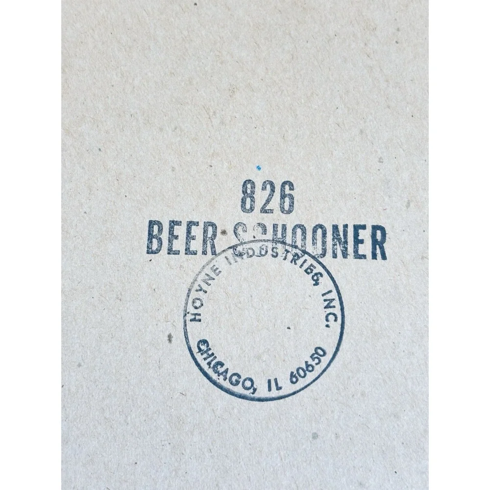 Vintage Beer 5 Cent Schooner Framed Mirror Bar Pub Sign Man Cave Garage 13 X 11